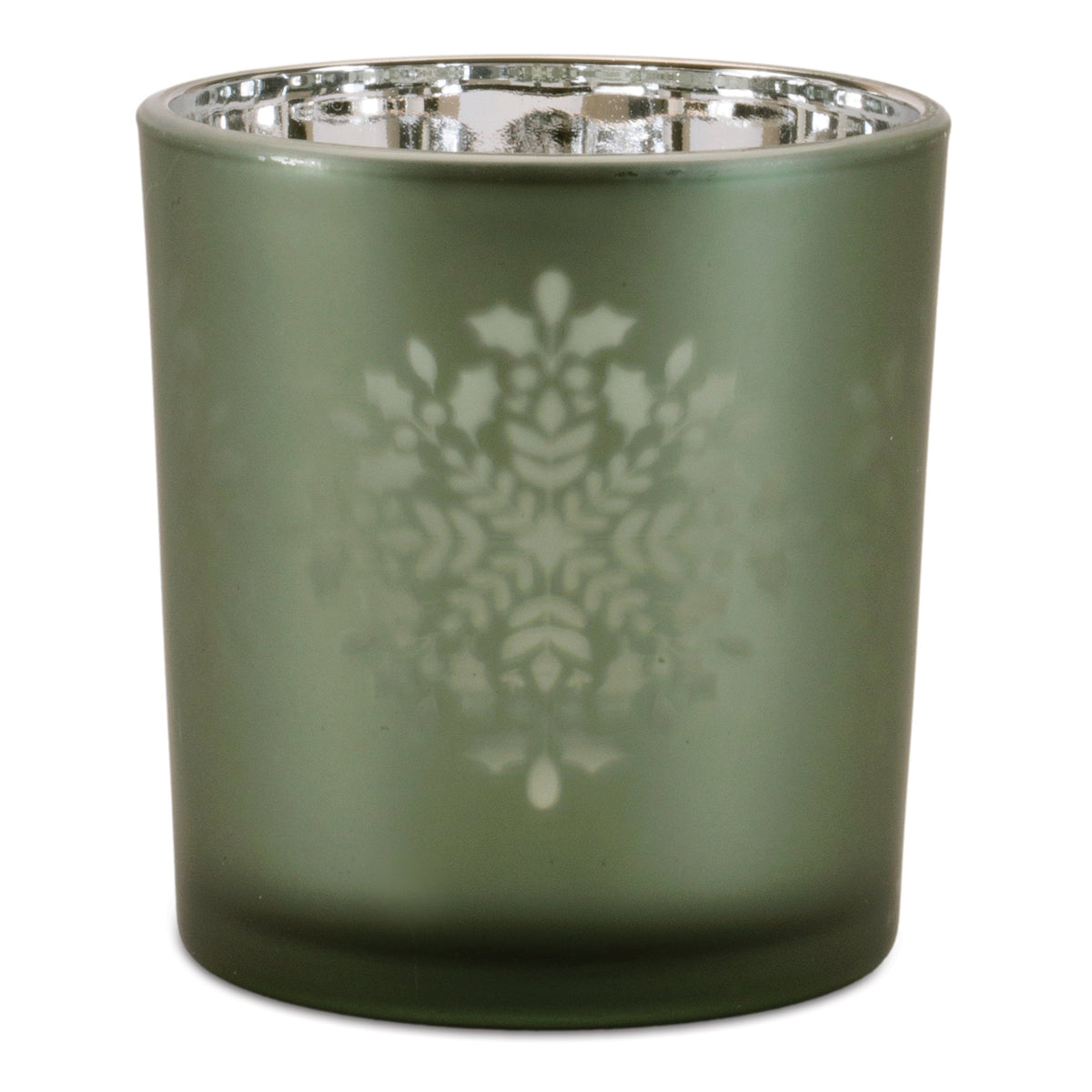 Frosted Snowflake Votive Holder (Set of 3)